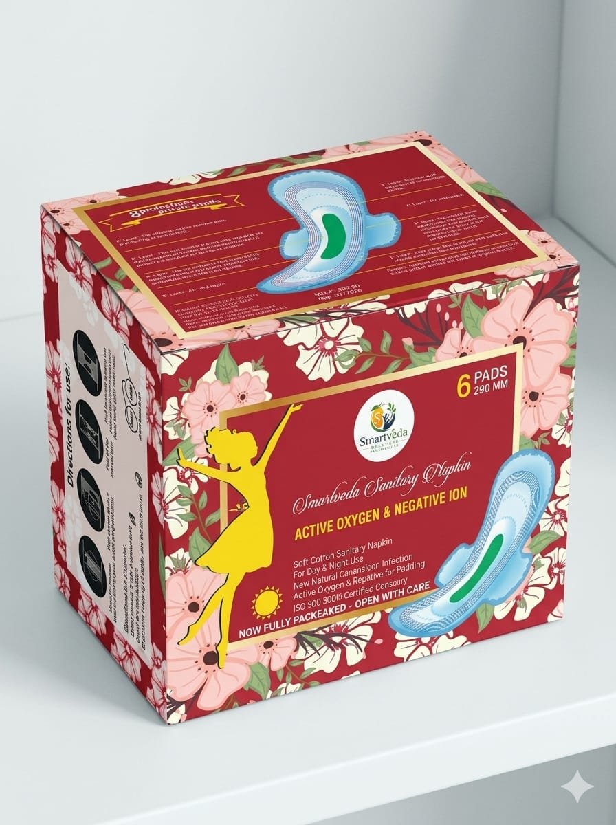 SMARTVEDA SANITARY NAPKIN 290mm